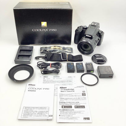 【全額返金保証】【最速発送】Nikon コンパクトデジタルカメラ COOLPIX P950 美品 動作確認済