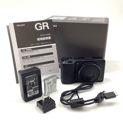 【全額返金保証】【最速発送】RICOH コンパクトデジタルカメラ GR IIIx 美品 動作確認済