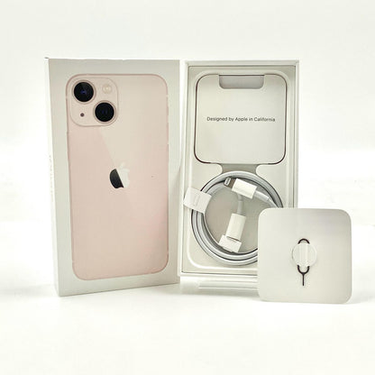 【全額返金保証】【最速発送】Apple iPhone iPhone 13 mini 128GB ピンク 楽天モバイル 美品 動作確認済 80%