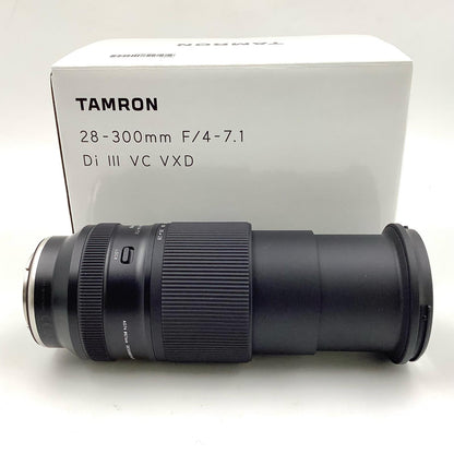 【全額返金保証】【最速発送】TAMRON 28-300mm F/4-7.1 Di III VC VXD (Model A074) 動作確認済