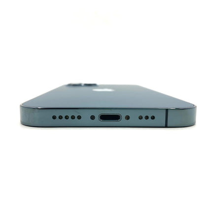 【全額返金保証】【最速発送】Apple iPhone iPhone 12 Pro 128GB パシフィックブルー Softbank 白ロム 動作確認済 83%