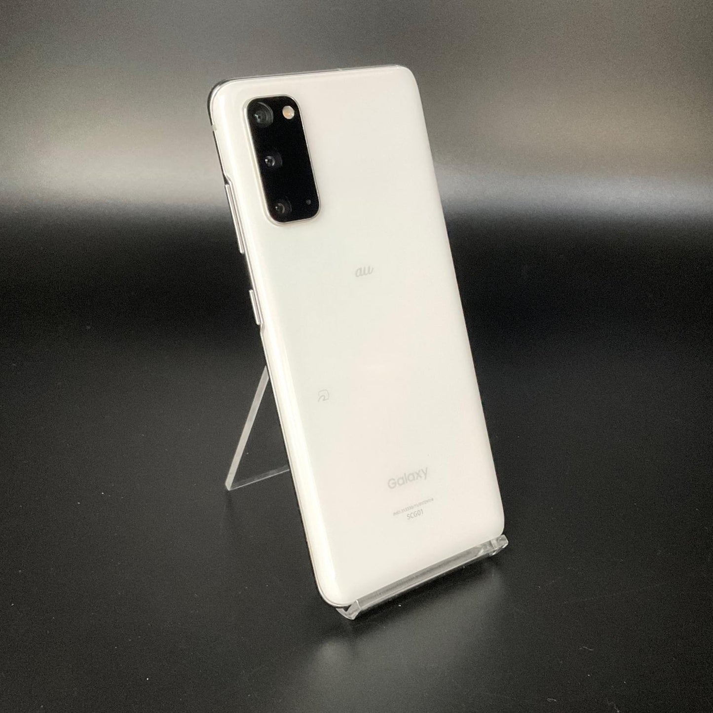 【全額返金保証】【最速発送】SAMSUNG Galaxy S20 5G 128GB クラウドホワイト au SCG01 白ロム 動作確認済