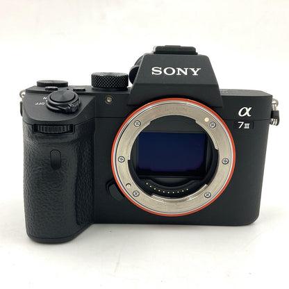 【全額返金保証】【最速発送】Sony デジタル一眼 α7 III ILCE-7M3 ボディ ブラック 美品 動作確認済