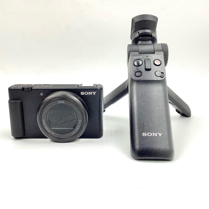 【全額返金保証】【最速発送】Sony コンパクトデジタルカメラ VLOGCAM ZV-1M2G シューティンググリップキット 美品 動作確認済