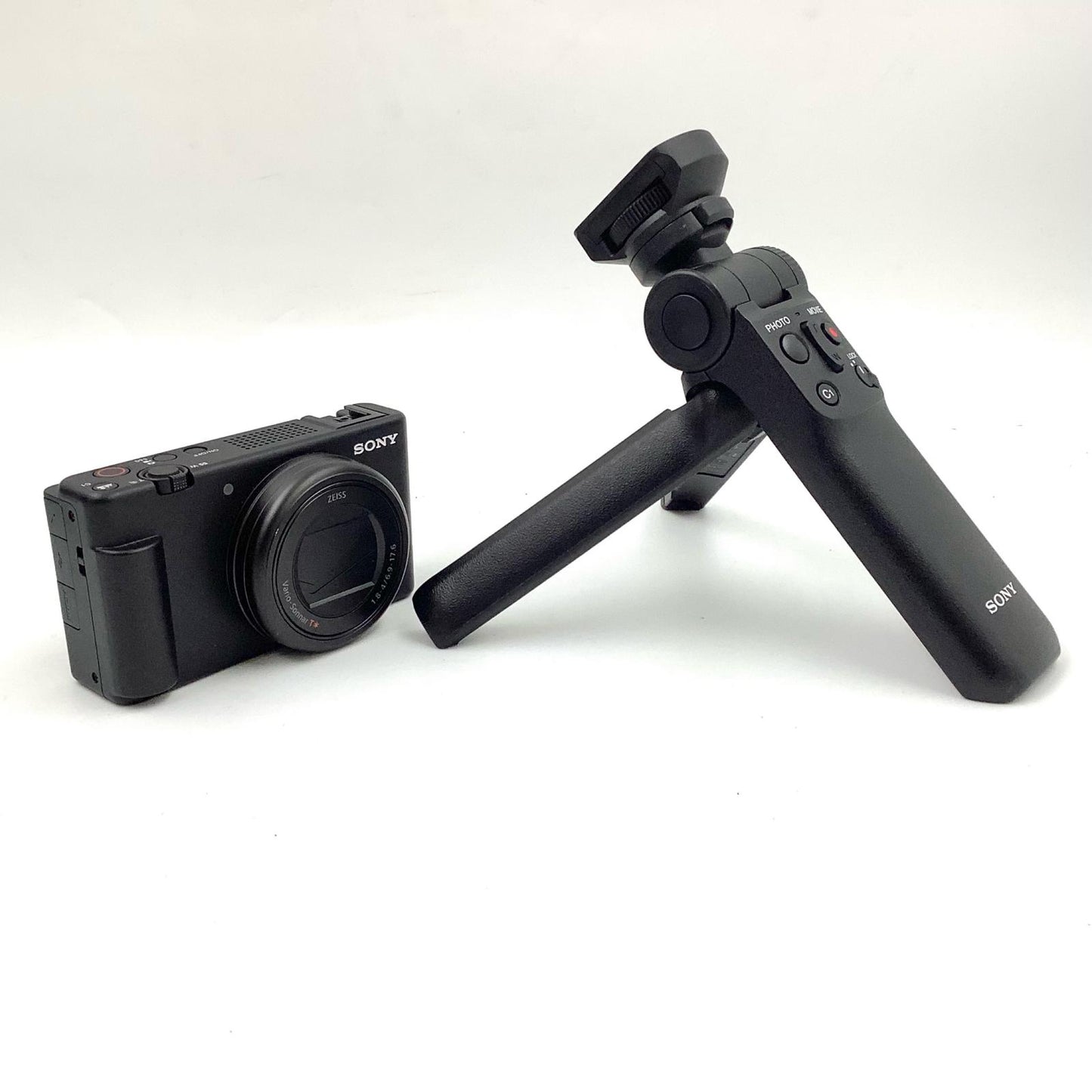 【全額返金保証】【最速発送】Sony コンパクトデジタルカメラ VLOGCAM ZV-1M2G シューティンググリップキット 美品 動作確認済
