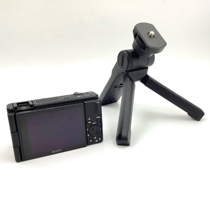 【全額返金保証】【最速発送】Sony コンパクトデジタルカメラ VLOGCAM ZV-1M2G シューティンググリップキット 美品 動作確認済