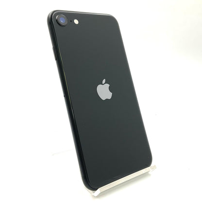 【全額返金保証】【最速発送】Apple iPhone iPhone SE（第2世代） 64GB ブラック au 白ロム 動作確認済 81%