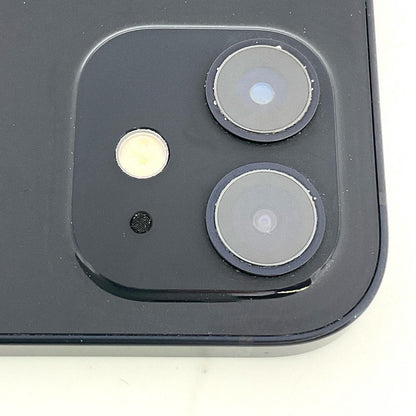 【全額返金保証】【最速発送】Apple iPhone iPhone 12 64GB ブラック Softbank 白ロム 動作確認済 82%