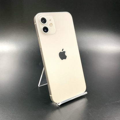 【全額返金保証】【最速発送】Apple iPhone iPhone 12 64GB ホワイト au 白ロム 美品 動作確認済 89%