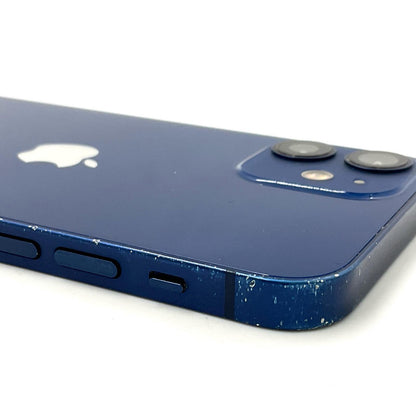 【全額返金保証】【最速発送】Apple iPhone iPhone 12 mini 128GB ブルー Softbank 白ロム 動作確認済 74%