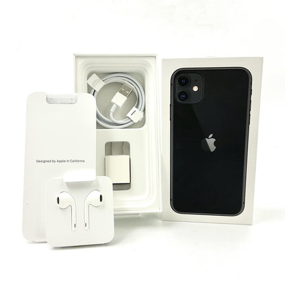 【全額返金保証】【最速発送】Apple iPhone iPhone 11 64GB ブラック Softbank 白ロム 動作確認済 71%