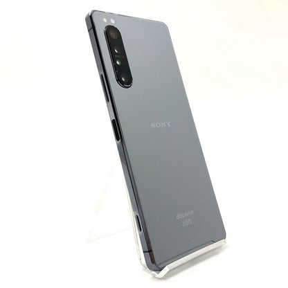 【全額返金保証】【最速発送】Sony Xperia Xperia 1 II 128GB パープル docomo SO-51A 白ロム 動作確認済