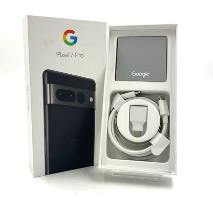 【全額返金保証】【最速発送】Google Pixel 7 Pro 128GB Obsidian SIMフリー GFE4J 動作確認済