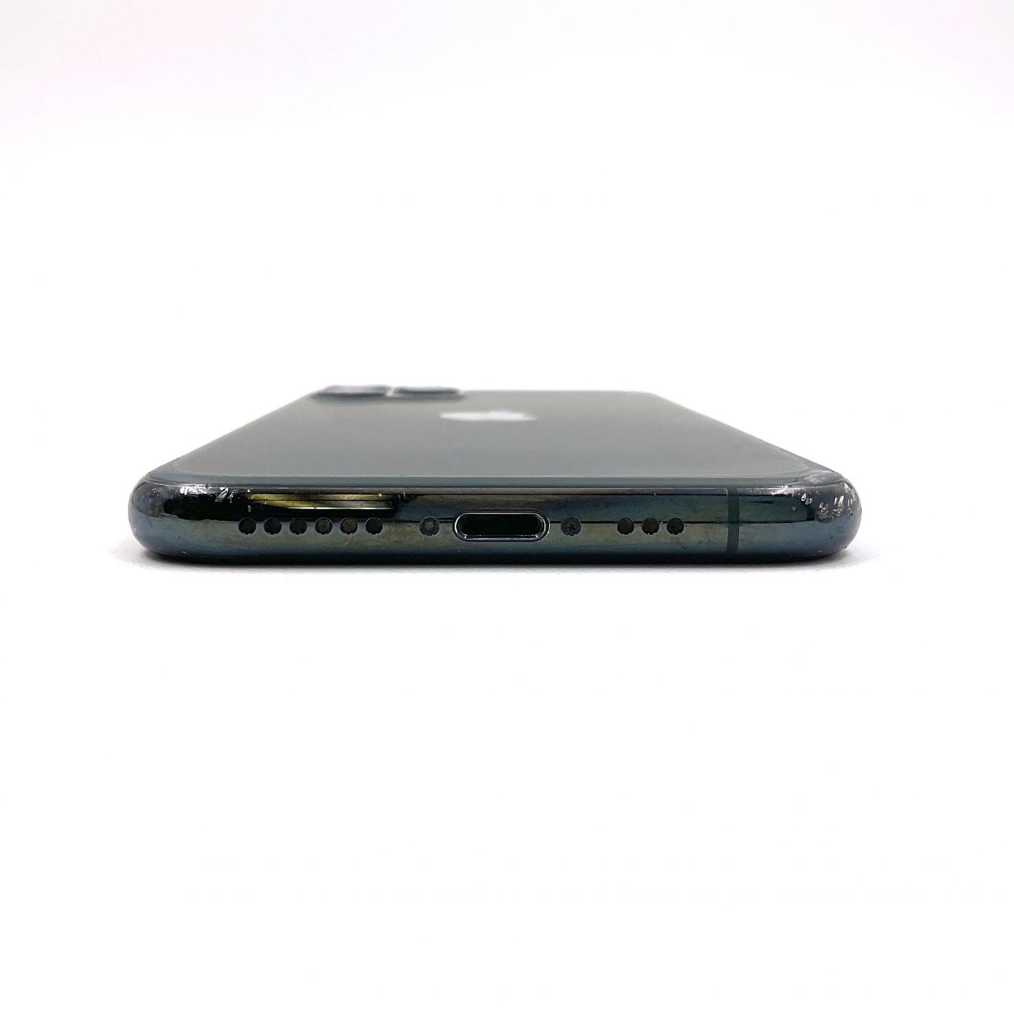 【最速発送】Apple iPhone iPhone 11 Pro 256GB ミッドナイトグリーン Softbank 白ロム【難有】 84%