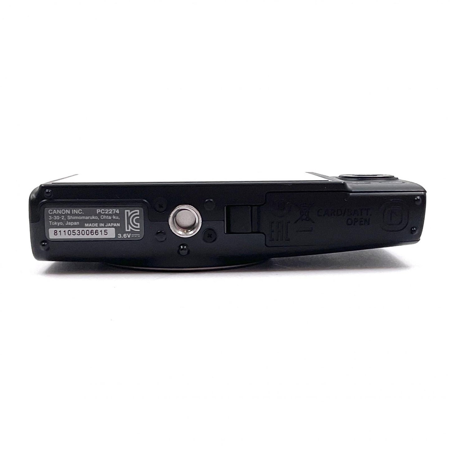 【全額返金保証】【最速発送】Canon コンパクトデジタルカメラ IXY 650 [ブラック] 美品 動作確認済