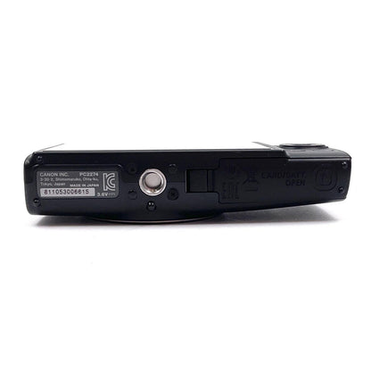【全額返金保証】【最速発送】Canon コンパクトデジタルカメラ IXY 650 [ブラック] 美品 動作確認済