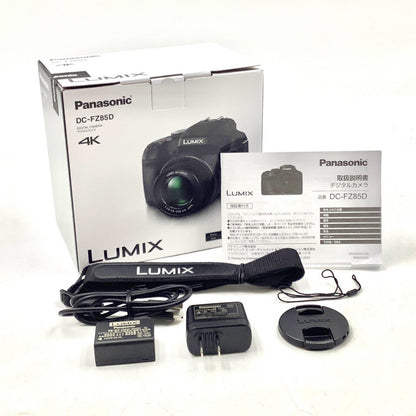 【全額返金保証】【最速発送】Panasonic コンパクトデジタルカメラ LUMIX DC-FZ85D 超美品 動作確認済