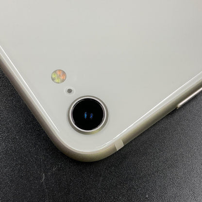 【全額返金保証】【最速発送】Apple iPhone iPhone SE（第3世代） 128GB スターライト Softbank 美品 動作確認済 78%