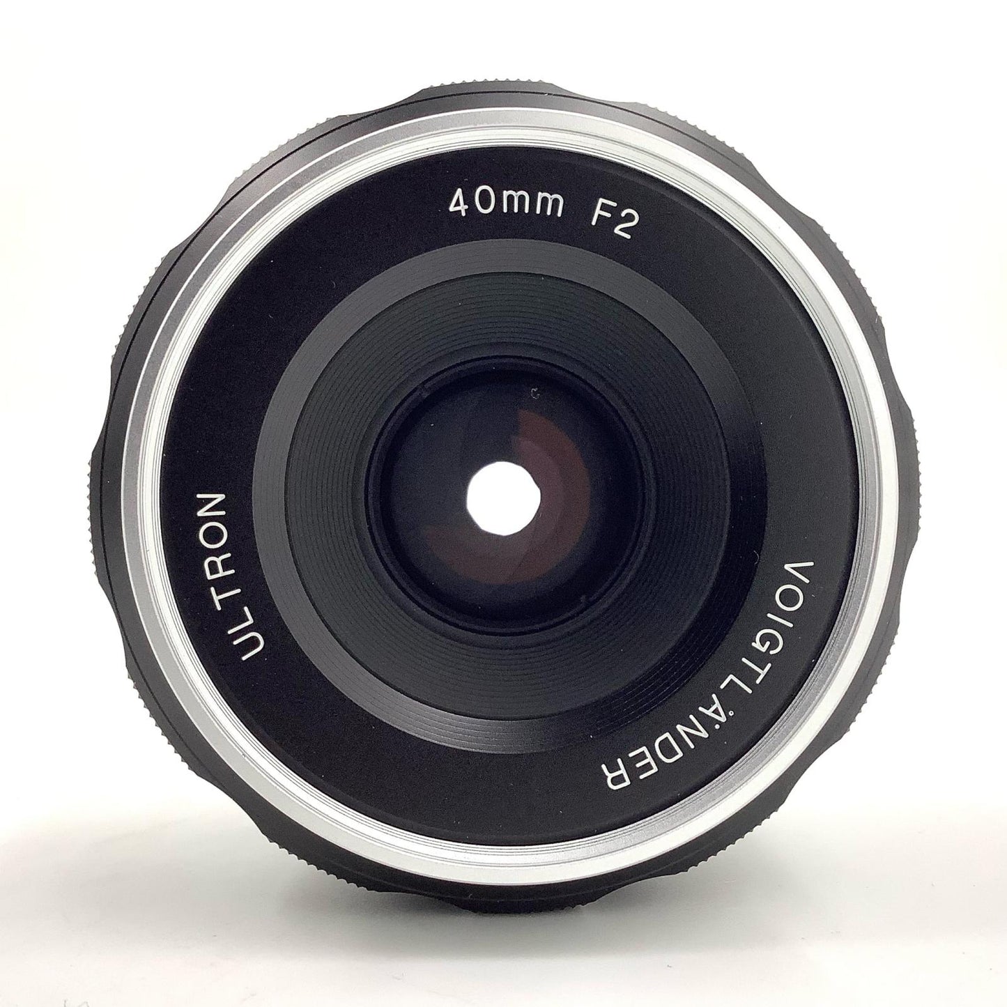 【全額返金保証】【最速発送】コシナ フォクトレンダー ULTRON 40mm F2 SL II S Aspherical [ブラックリム] 美品 動作確認済