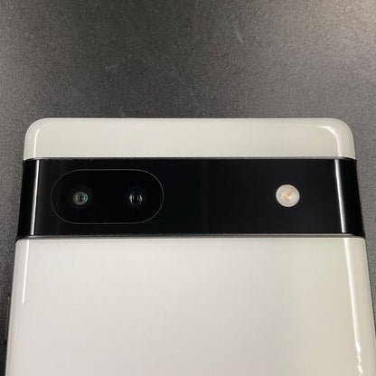 【全額返金保証】【最速発送】Google Pixel 6a 128GB チョーク Softbank GB17L 白ロム 動作確認済