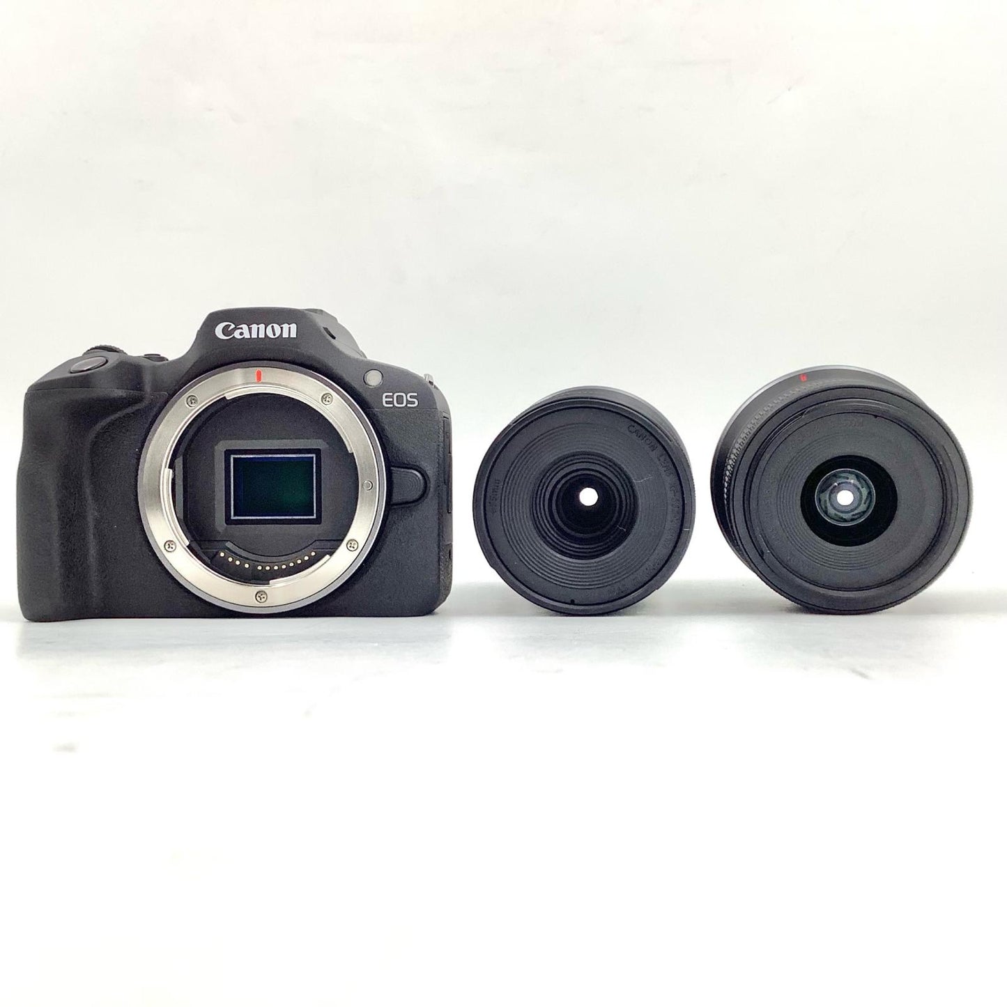 【全額返金保証】【最速発送】Canon デジタル一眼 EOS R100 ダブルズームキット ブラック 超美品 動作確認済