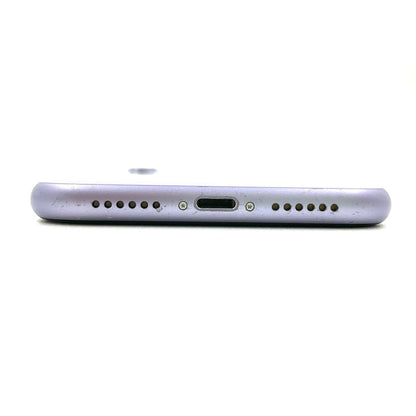 【全額返金保証】【最速発送】Apple iPhone iPhone 11 128GB パープル docomo 白ロム 動作確認済 72%