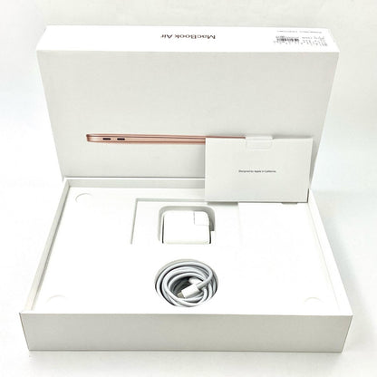 【全額返金保証】【最速発送】Apple MacBook Air 13.3インチ 2020 Apple M1 8GB SSD 256GB ゴールド 96% 動作確認済