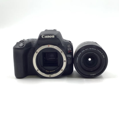 【全額返金保証】【最速発送】Canon デジタル一眼 EOS Kiss X9 EF-S18-55 IS STM レンズキット ブラック 美品 動作確認済