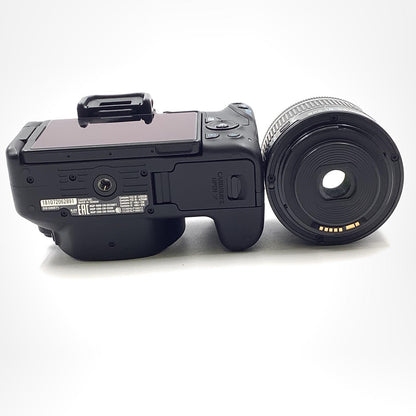 【全額返金保証】【最速発送】Canon デジタル一眼 EOS Kiss X9 EF-S18-55 IS STM レンズキット ブラック 美品 動作確認済
