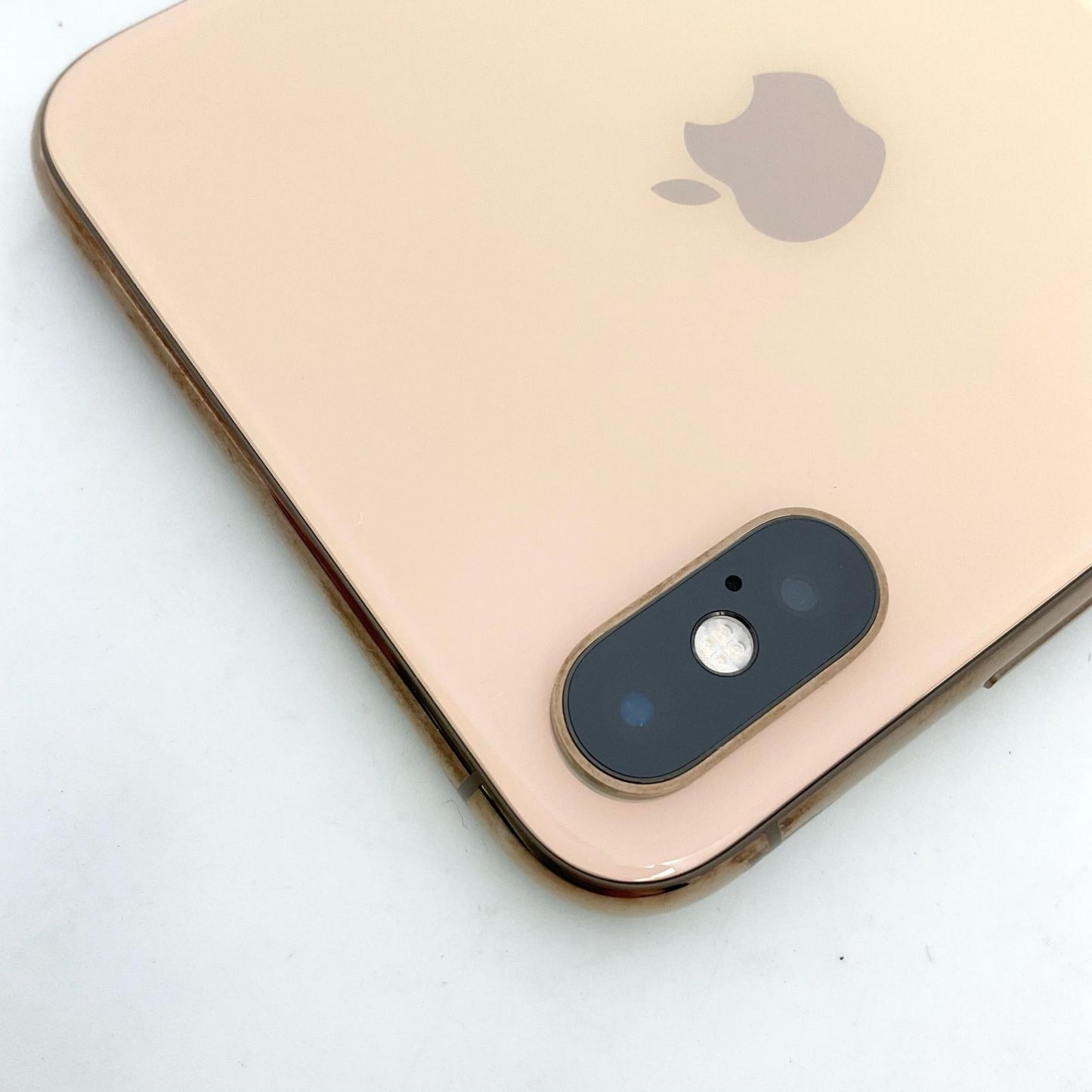 【最速発送】Apple iPhone iPhone XS Max 256GB ゴールド docomo 白ロム【難有】 89%