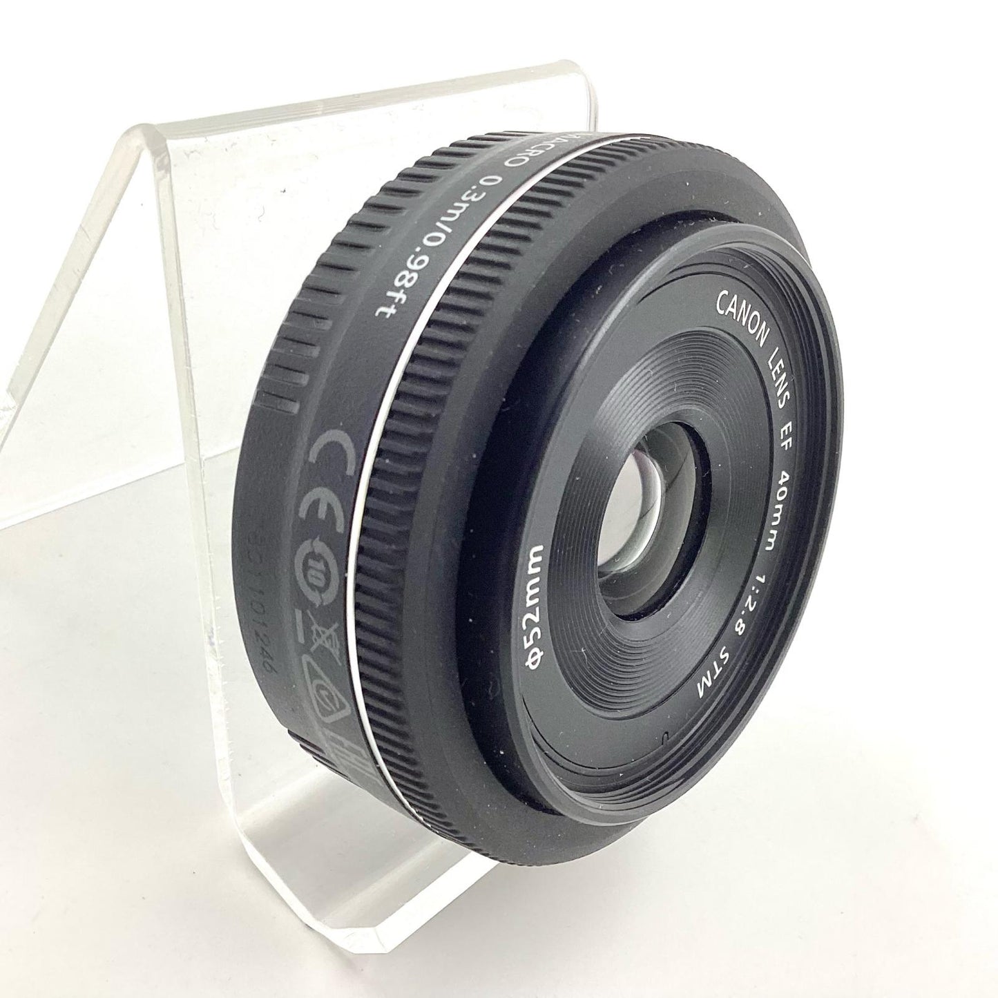 【全額返金保証】【最速発送】Canon EF40mm F2.8 STM 超美品 動作確認済