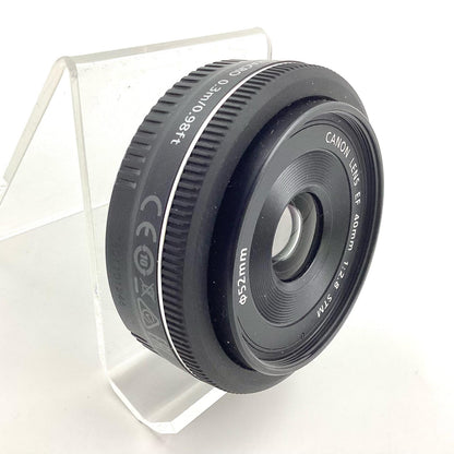 【全額返金保証】【最速発送】Canon EF40mm F2.8 STM 超美品 動作確認済