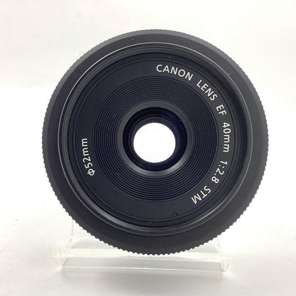 【全額返金保証】【最速発送】Canon EF40mm F2.8 STM 超美品 動作確認済