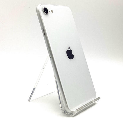 【最速発送】Apple iPhone iPhone SE（第2世代） 64GB ホワイト au 白ロム【難有】 100%