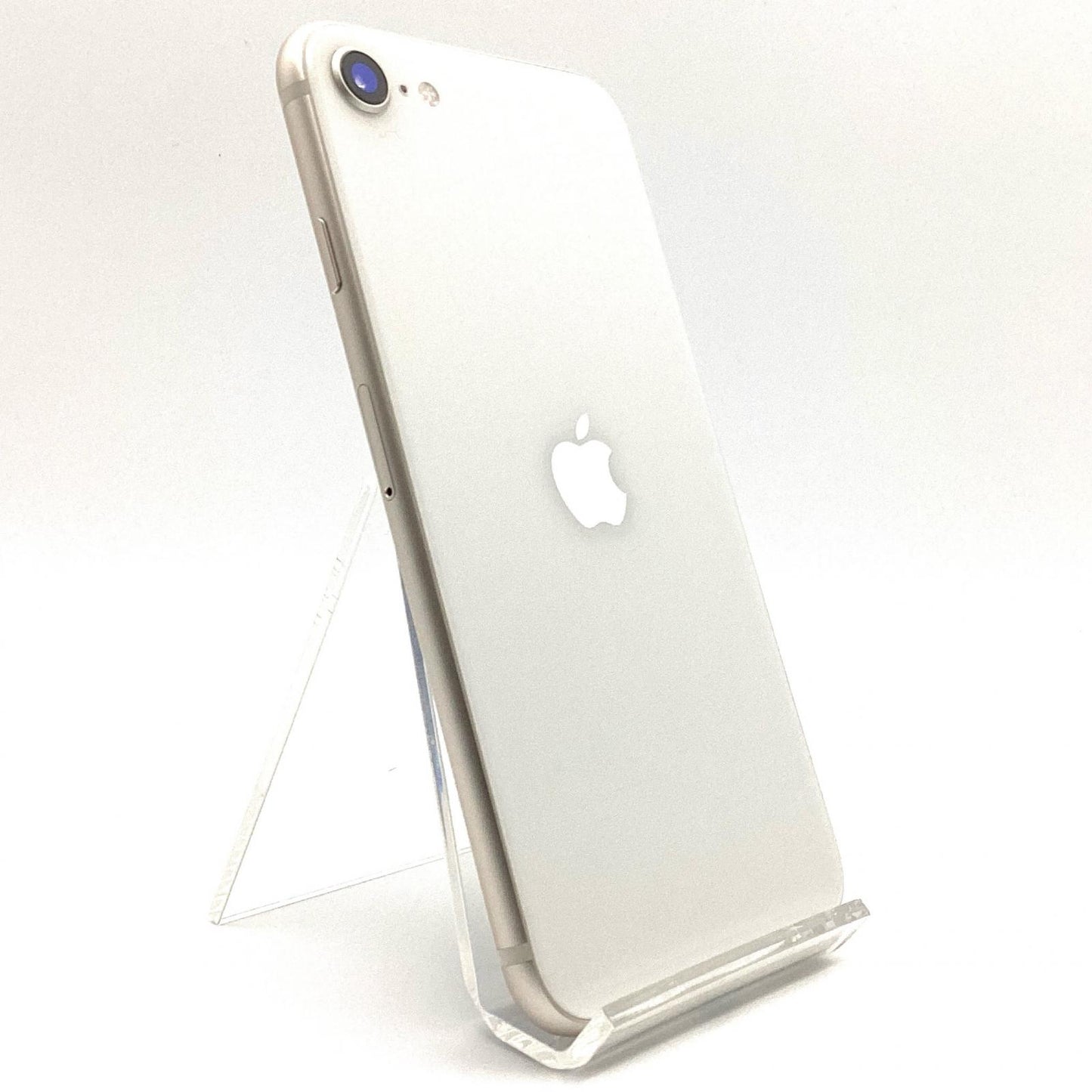 【全額返金保証】【最速発送】Apple iPhone iPhone SE（第3世代） 128GB スターライト au 白ロム 美品 動作確認済 80%