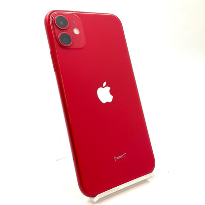 【全額返金保証】【最速発送】Apple iPhone iPhone 11 64GB レッド docomo 白ロム 動作確認済 89%