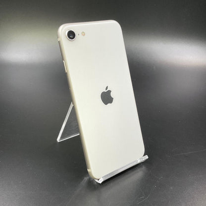【全額返金保証】【最速発送】Apple iPhone iPhone SE（第3世代） 64GB スターライト SIMフリー 超美品 動作確認済 90%