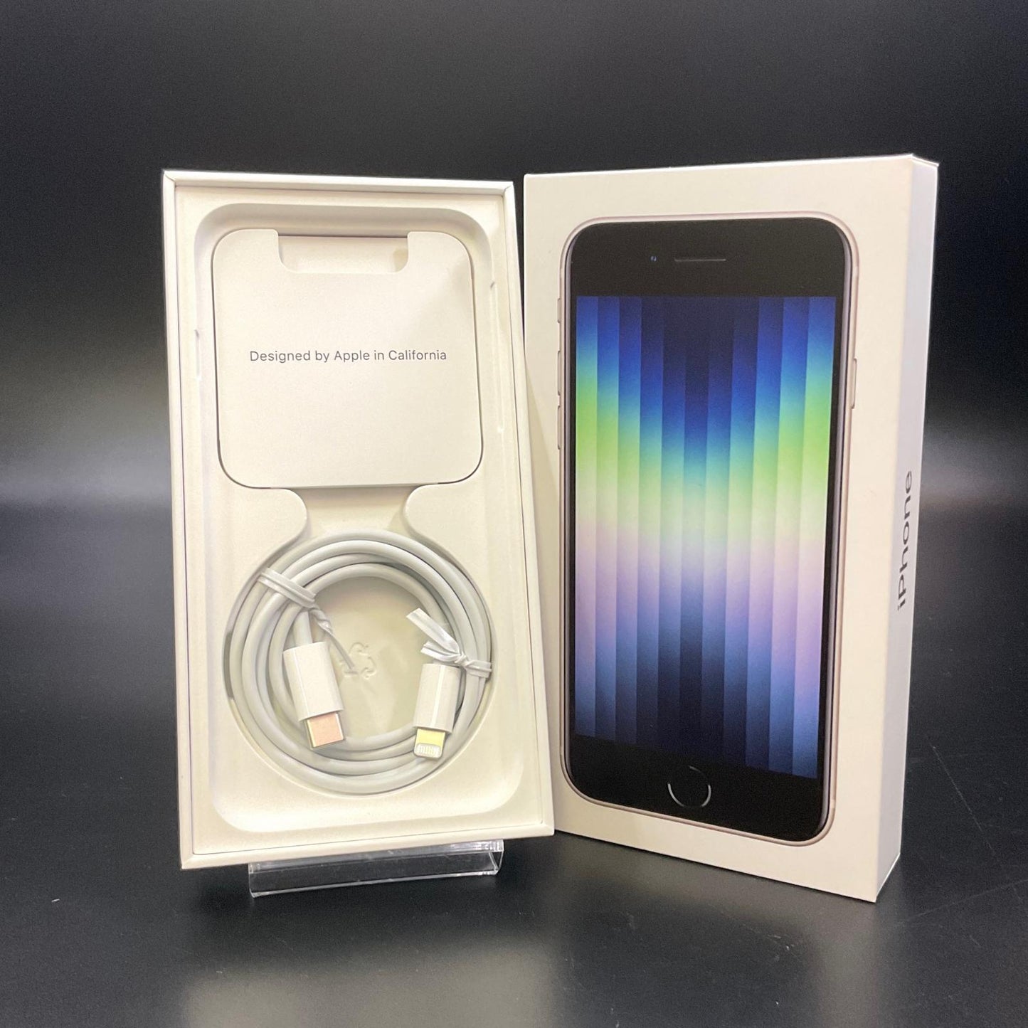 【全額返金保証】【最速発送】Apple iPhone iPhone SE（第3世代） 64GB スターライト SIMフリー 超美品 動作確認済 90%