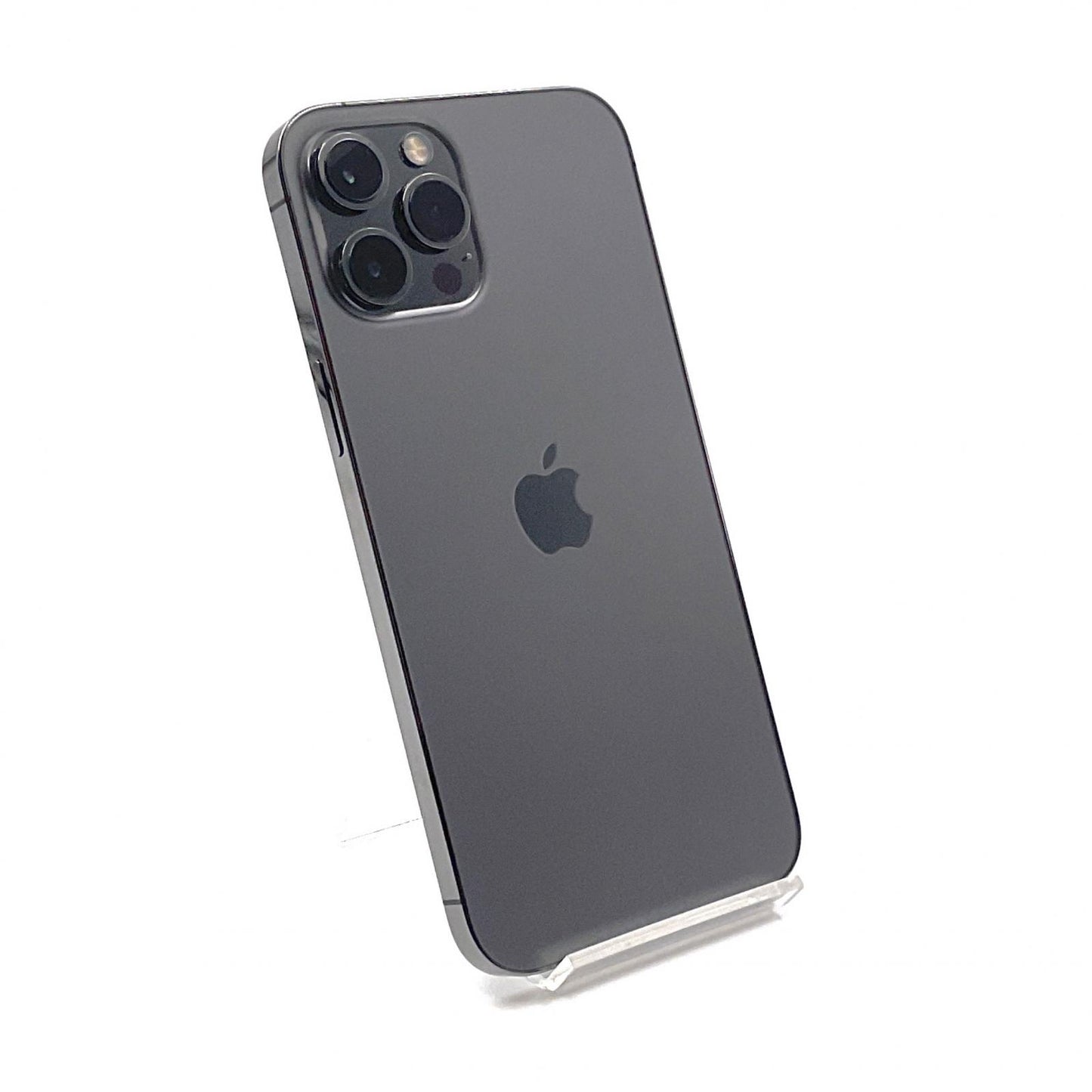 【全額返金保証】【最速発送】Apple iPhone iPhone 12 Pro Max 128GB グラファイト au 白ロム 動作確認済 80%