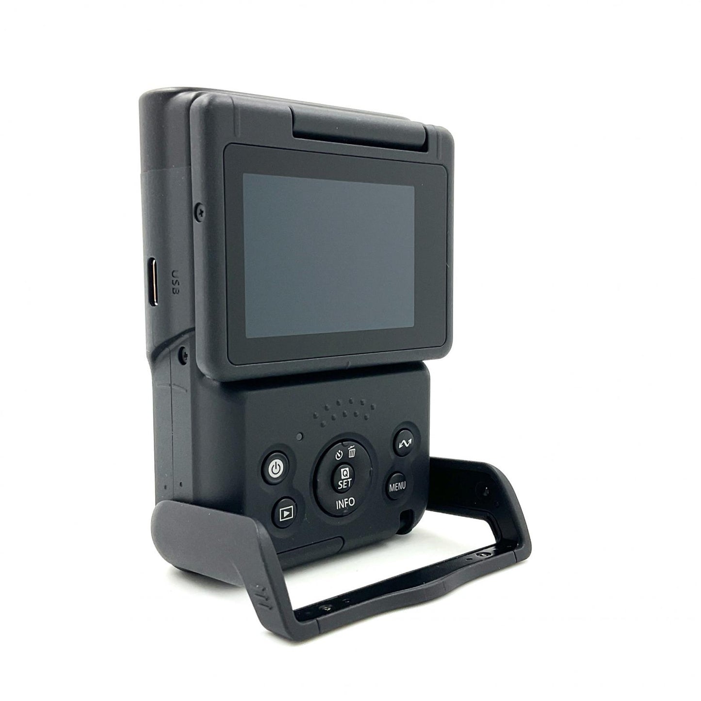 【全額返金保証】【最速発送】Canon コンパクトデジタルカメラ PowerShot V10 超美品 動作確認済