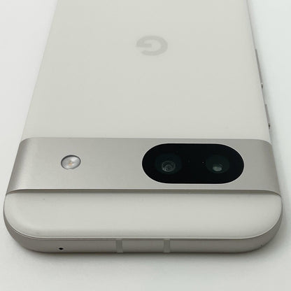 【全額返金保証】【最速発送】Google Pixel 8a 128GB Porcelain au G576D 白ロム 超美品 動作確認済