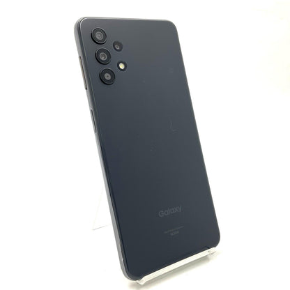 【全額返金保証】【最速発送】SAMSUNG Galaxy A32 5G 64GB Awesome Black au SCG08 白ロム 超美品 動作確認済