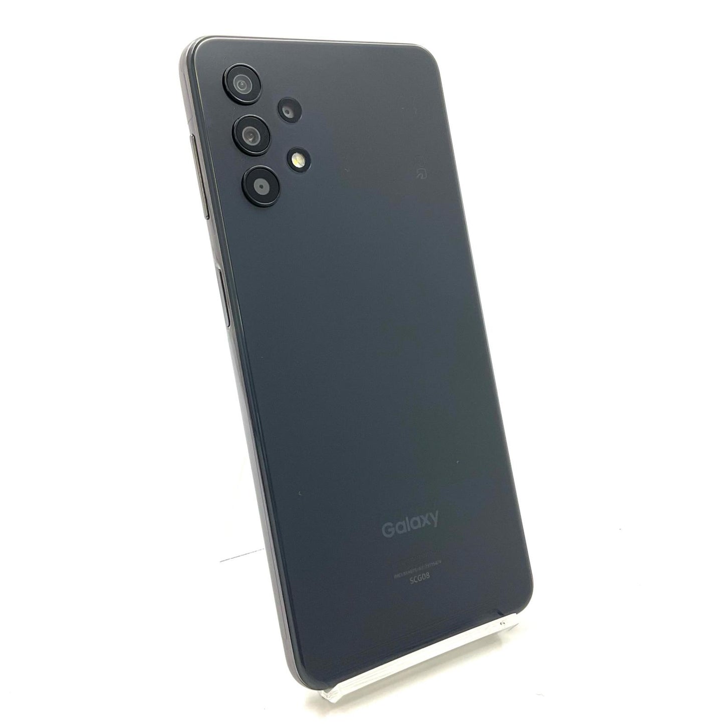 【全額返金保証】【最速発送】SAMSUNG Galaxy A32 5G 64GB Awesome Black au SCG08 白ロム 超美品 動作確認済