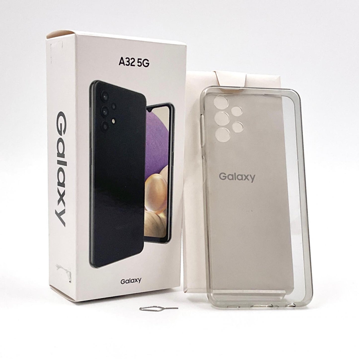 【全額返金保証】【最速発送】SAMSUNG Galaxy A32 5G 64GB Awesome Black au SCG08 白ロム 超美品 動作確認済