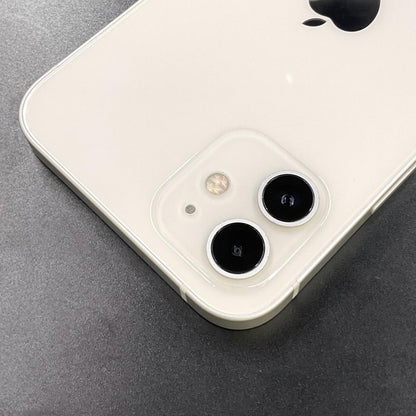 【全額返金保証】【最速発送】Apple iPhone iPhone 12 128GB ホワイト au 白ロム 動作確認済 80%