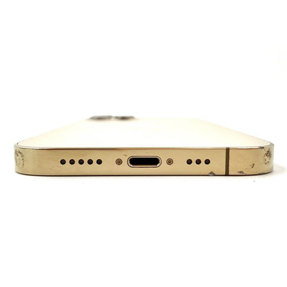 【全額返金保証】【最速発送】Apple iPhone iPhone 12 Pro 128GB ゴールド Softbank 白ロム 動作確認済 78%