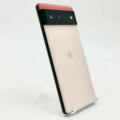 【全額返金保証】【最速発送】Google Pixel 6 128GB カインダコーラル au GR1YH 白ロム 美品 動作確認済