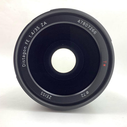 【全額返金保証】【最速発送】Sony Distagon T* FE 35mm F1.4 ZA SEL35F14Z 美品 動作確認済