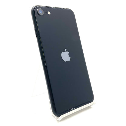 【全額返金保証】【最速発送】Apple iPhone iPhone SE（第3世代） 64GB ミッドナイト au 動作確認済 80%