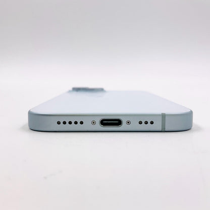 【全額返金保証】【最速発送】Apple iPhone iPhone 15 128GB ブルー au 動作確認済 87%